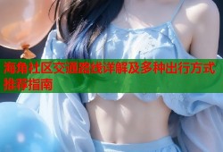 海角社区交通路线详解及多种出行方式推荐指南
