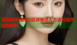海角网络虚拟社区详细进入方法与操作指南解析
