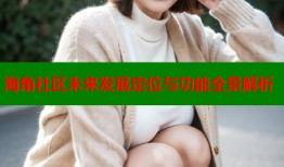 海角社区未来发展定位与功能全景解析