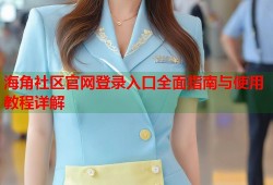 海角社区官网登录入口全面指南与使用教程详解