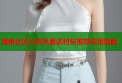 海角社区公务员面试衬衫推荐实用指南