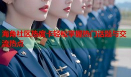 海角社区热度卡轻松掌握热门话题与交流热点