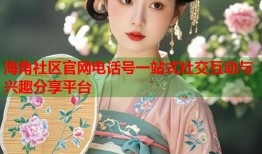 海角社区官网电话号一站式社交互动与兴趣分享平台