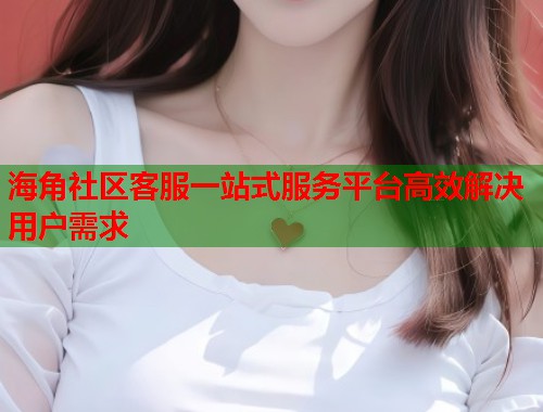 海角社区客服一站式服务平台高效解决用户需求