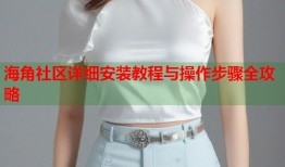 海角社区详细安装教程与操作步骤全攻略