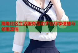 海角社区生活服务互动平台尽享便捷与邻里温情