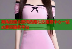 海角街道北部湾西路社区服务中心一站式便民服务平台