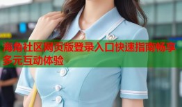 海角社区网页版登录入口快速指南畅享多元互动体验