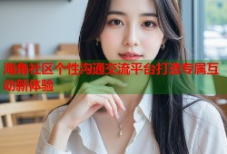 海角社区个性沟通交流平台打造专属互动新体验