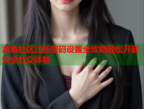 海角社区注册密码设置全攻略轻松开启安全社交体验